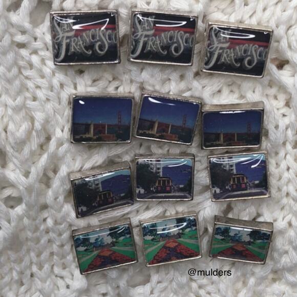 Y2K San Francisco California Photo Frame Picture Beads - Picture 2 of 10